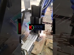 High Precision Automatic Robot Welding Machine Space Saving