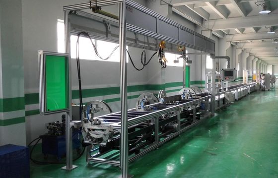 Automatic Four Piece Busbar Fabrication Machine 4.5m 6m Busway Assembly Production Line